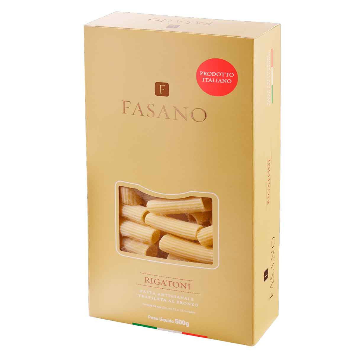 Massa Rigatoni Italiano 500G Fasano 