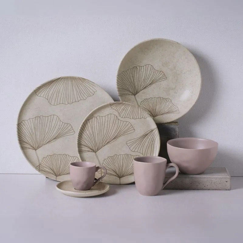 Prato Raso Bio Stoneware Vida Porto Brasil 1° Linha