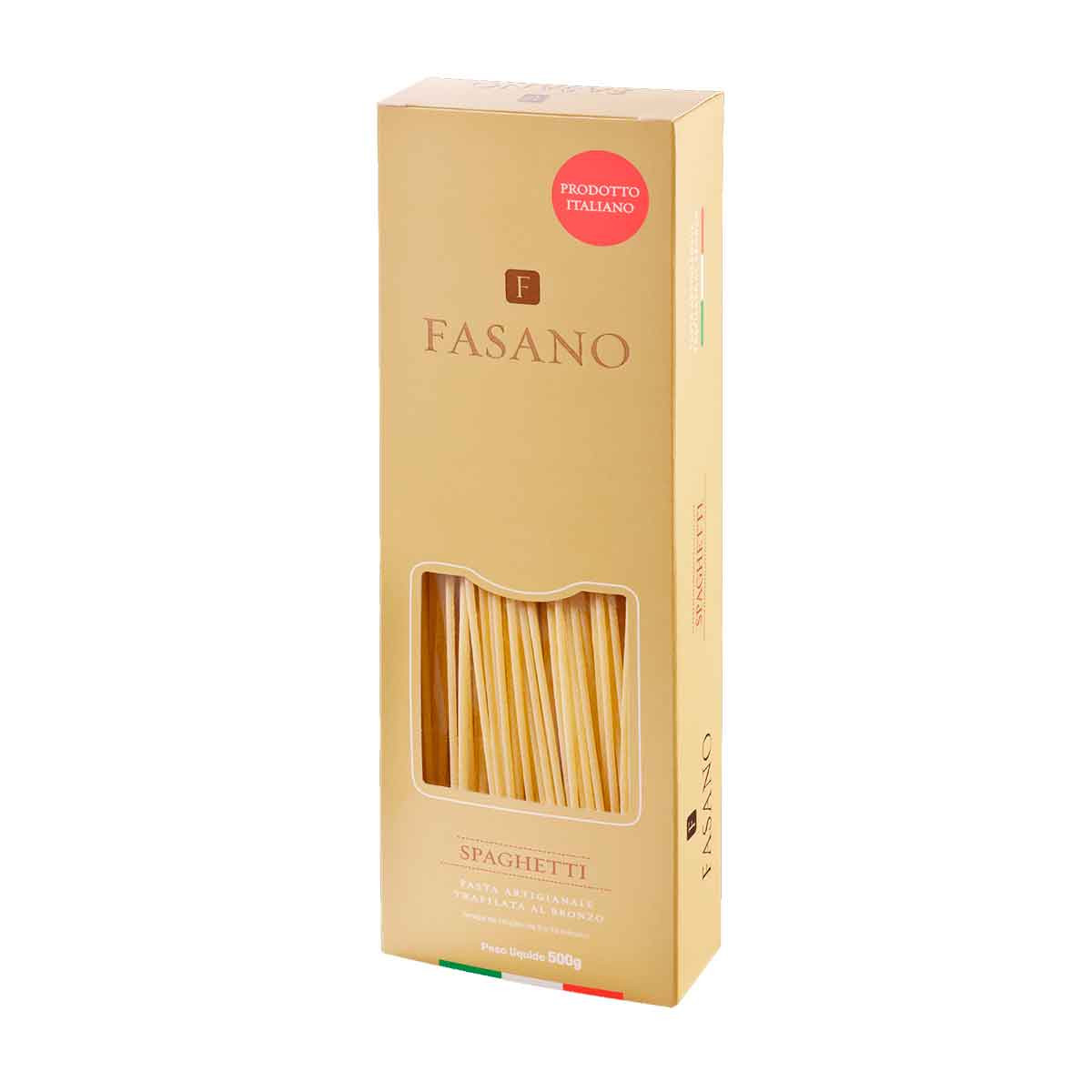 Massa Spaghetti Italiano 500G Fasano 